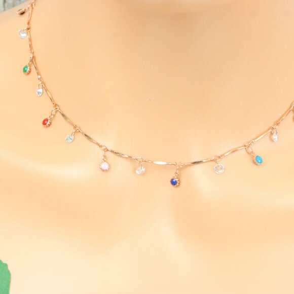 "Minimalist Necklace Chain, Elegant Jewelry for Women & Girls | MLCRC1282 - Picture 7 of 10